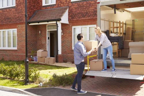 Man and Van vehicle ready for a move