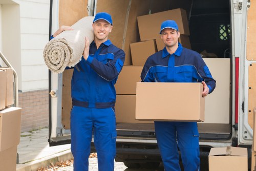 Eco-friendly moving practices in action