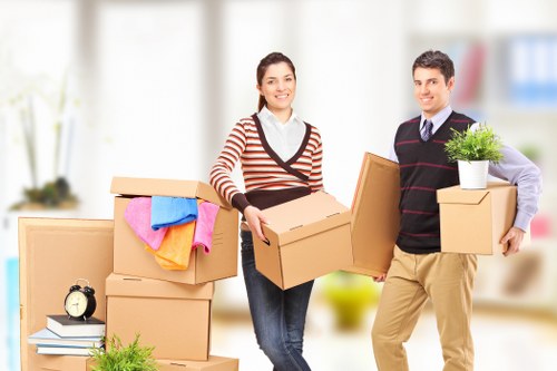 Man and van moving equipment and tools