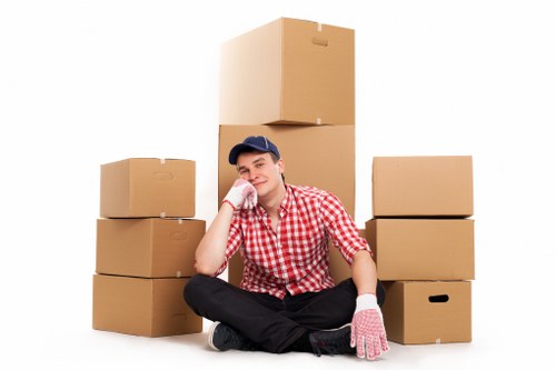 Man and a Van service assisting with relocation